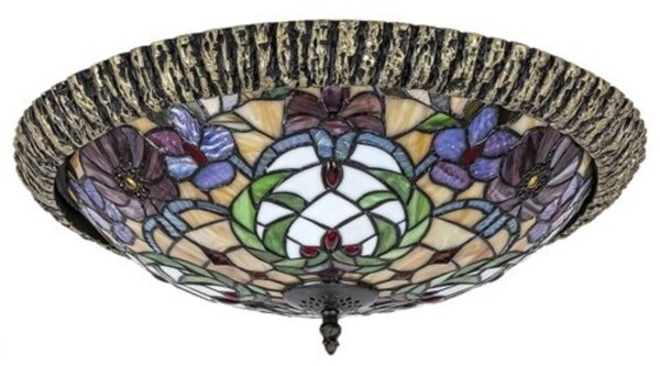 Rabalux 8087 - Tiffany vitrážové stropní svítidlo MIRELLA 2xE27/60W/230V