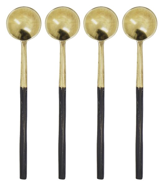 Lžička Antique Brass – set 4 ks