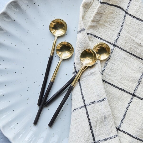 Lžička Antique Brass – set 4 ks