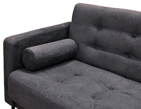 ROZKLÁDACÍ POHOVKA, textil, tmavě šedá P & B - Rozkládací pohovky, Online Only