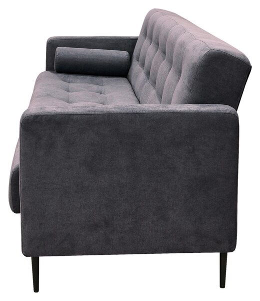 ROZKLÁDACÍ POHOVKA, textil, tmavě šedá P & B - Rozkládací pohovky, Online Only