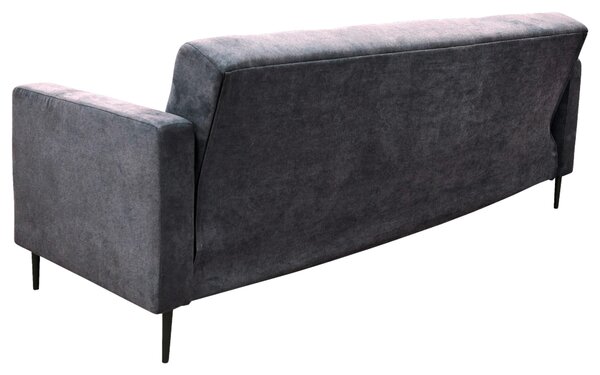 ROZKLÁDACÍ POHOVKA, textil, tmavě šedá P & B - Rozkládací pohovky, Online Only