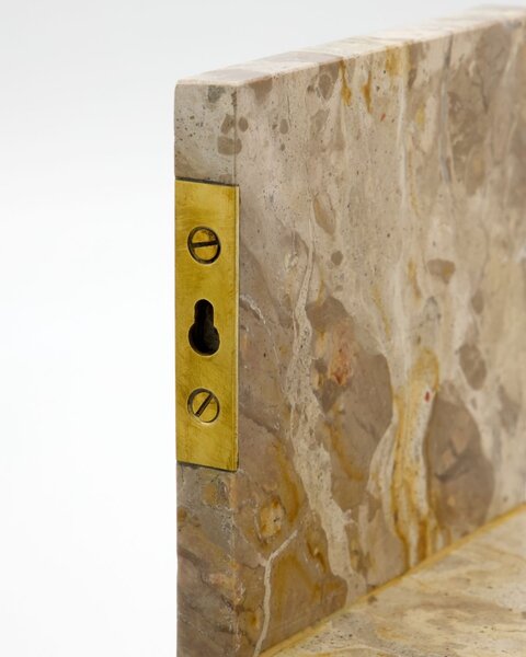 Police z mramoru Beige 50 cm
