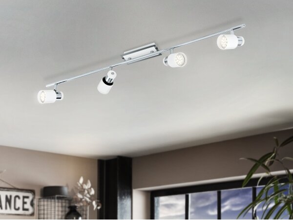 Eglo 92087 - LED bodové svítidlo DAVIDA 4xGU10-LED/5W/230V