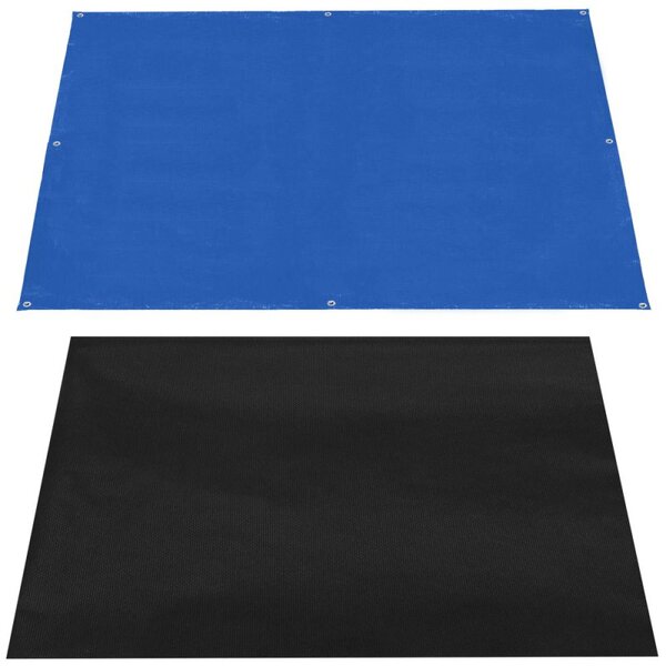Dětské pískoviště s krytem 150x150 cm DECHLAND Smart 150SET hnědé