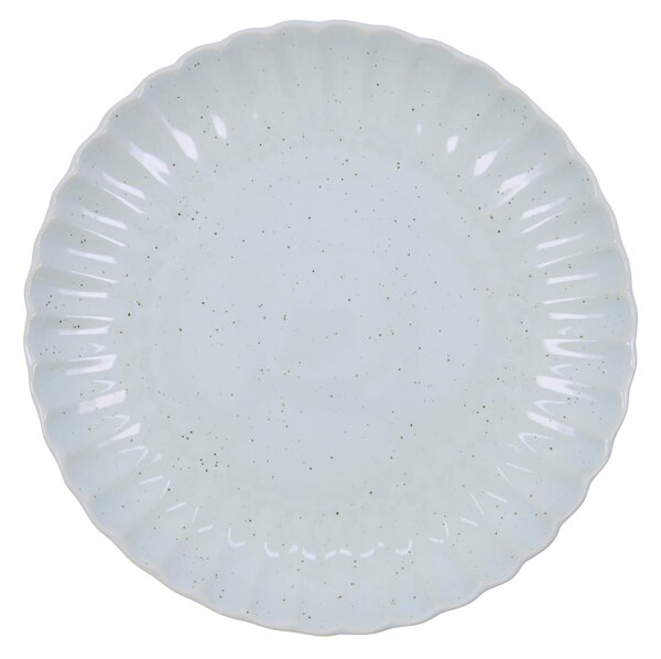 Obědový talíř Scallop Light Blue Ø 26 cm
