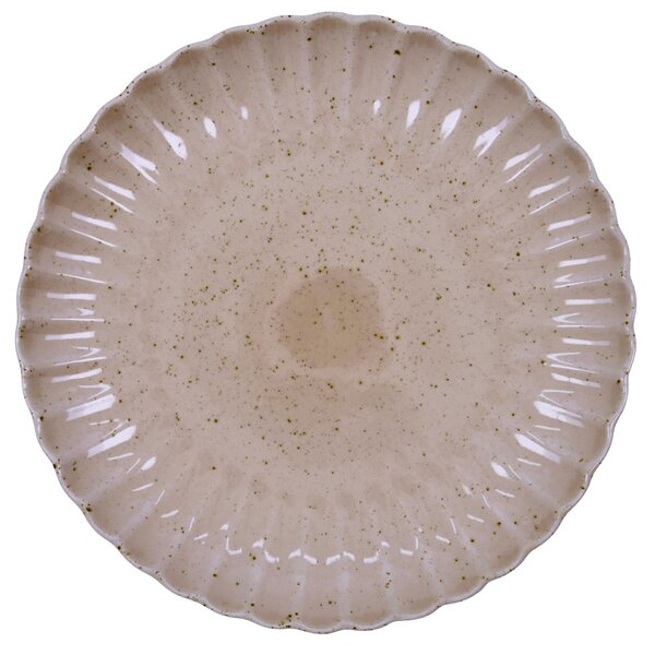 Obědový talíř Scallop Rose Ø 26 cm