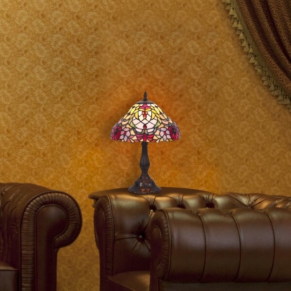 Rabalux 8090 - Tiffany vitrážová stolní lampa MIRELLA 1xE27/60W/230V