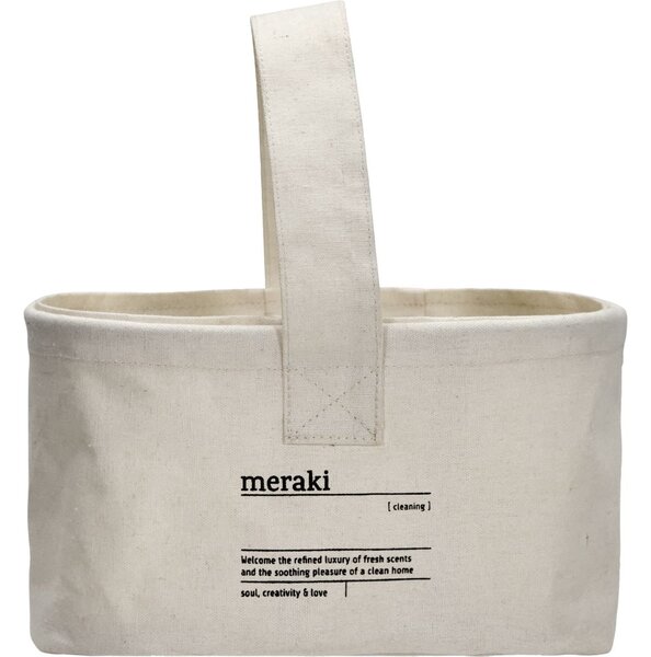 Úložný textilní košík Meraki Clean White