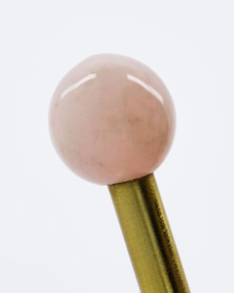 Kovový věšák Ball Pink – set 2 ks
