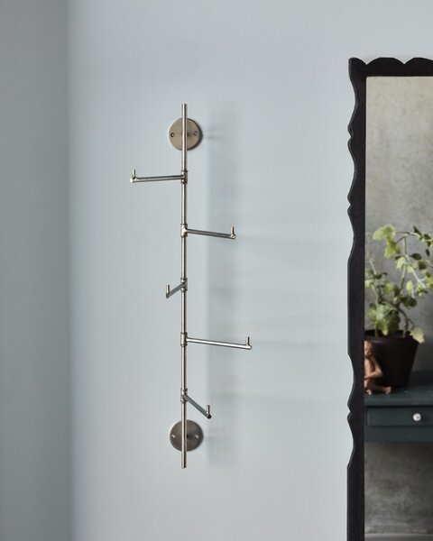 Nástěnný věšák Flex Silver Finish