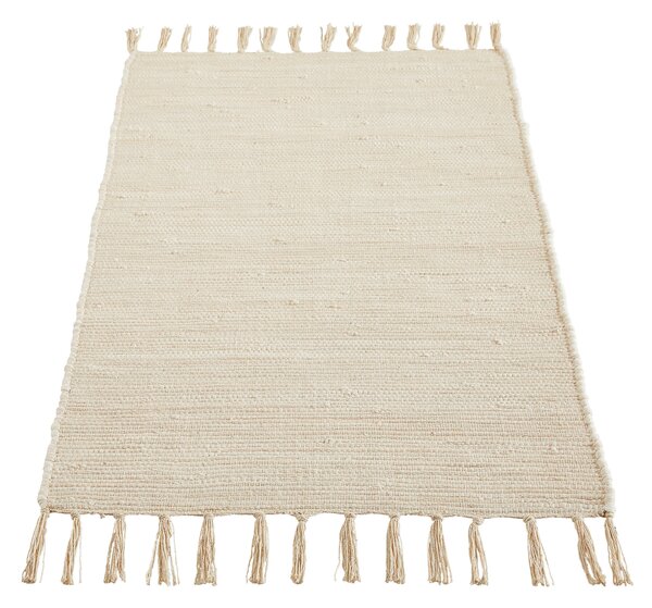 HADROVÝ KOBEREC, 60/120 cm pískové barvy Boxxx - Hadrové koberce