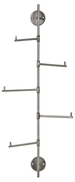 Nástěnný věšák Flex Silver Finish