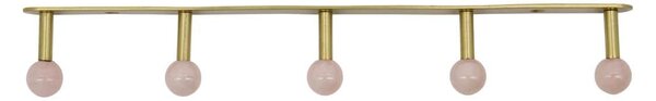Kovový věšák Ball Pink 35 cm