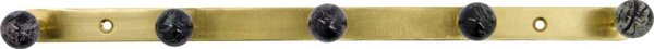 Kovový věšák Ball Black 35 cm