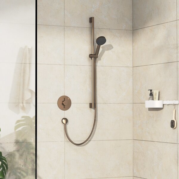 Hansgrohe DuoTurn S Baterie pod omítku pro 1 spotřebič, kartáčovaný bronz 75618140