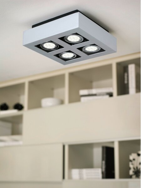 Eglo 91355 - LED Bodové svítidlo LOKE 1 4xGU10-LED/5W/230V