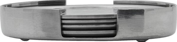 Kovové podtácky Hammer Silver – set 5 ks