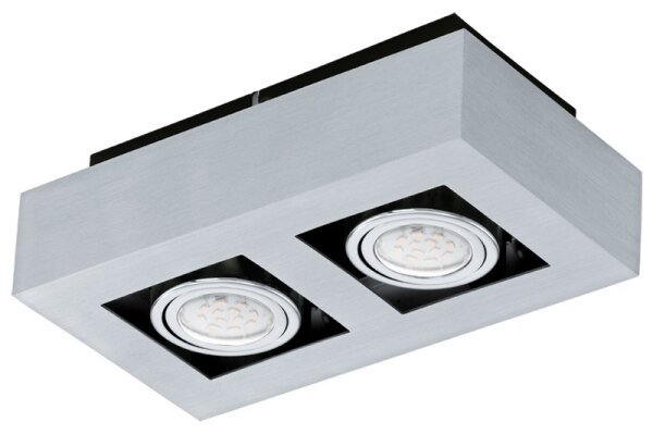 Eglo 91353 - LED Bodové svítidlo LOKE 1 2xGU10-LED/5W/230V