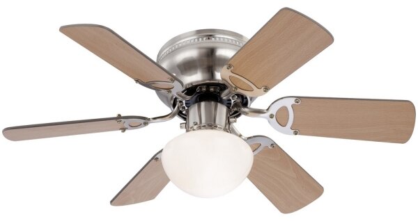 GLOBO 0307 - Stropní ventilátor UGO 1xE27/60W/230V