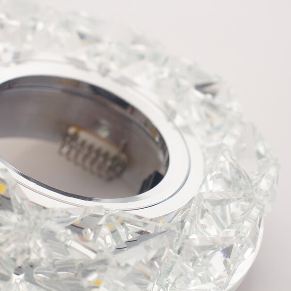 71094 - Podhledové svítidlo CRYSTAL FIX 1xGU10/50W+LED/3W
