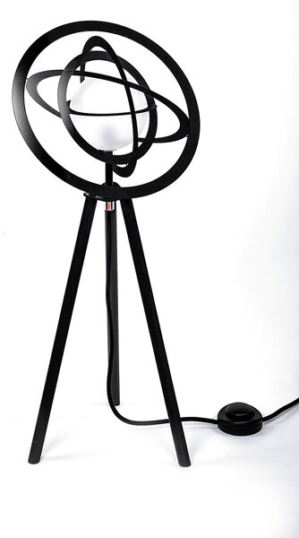Stolní lampa moderní S-ANE-01, Varianta Černá