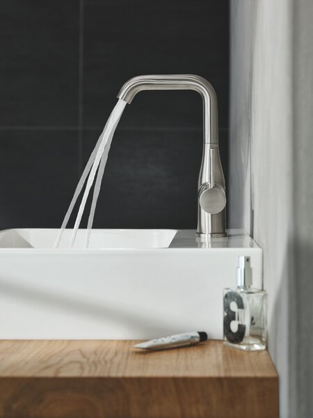 GROHE Essence Professional - Páková umyvadlová baterie, velikost L, supersteel 24174DC1