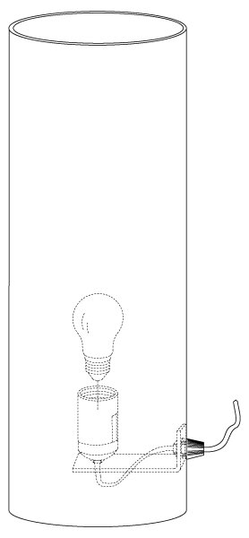 Eglo 92743 - Stolní lampa RIVATO 1xE27/60W/230V