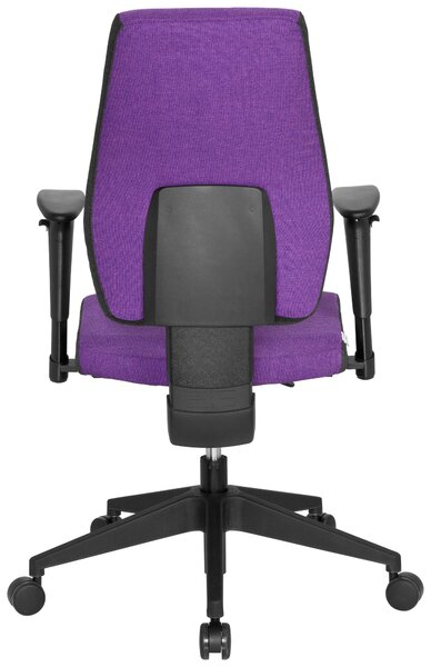 OTOČNÁ ŽIDLE, plochá tkanina, fialová, černá, tmavě šedá MID.YOU - Online Only kancelářské židle, Online Only
