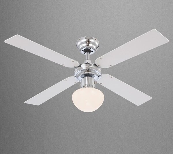 GLOBO 0330 - Stropní ventilátor CHAMPION 1xE27/60W/230V