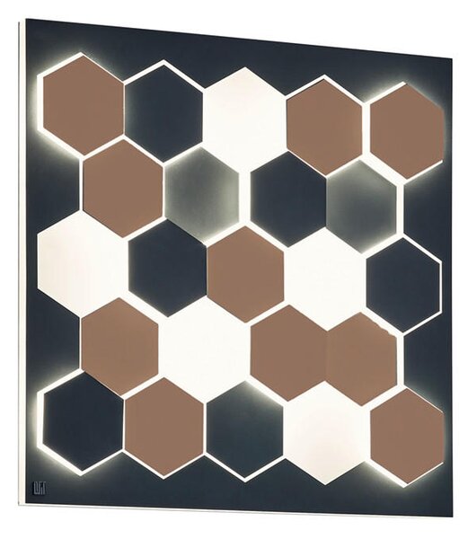 STROPNÍ LED SVÍTIDLO, 55/55/7,5 cm Cinque - Stropní svítidla