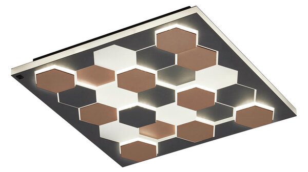 STROPNÍ LED SVÍTIDLO, 55/55/7,5 cm Cinque - Stropní svítidla