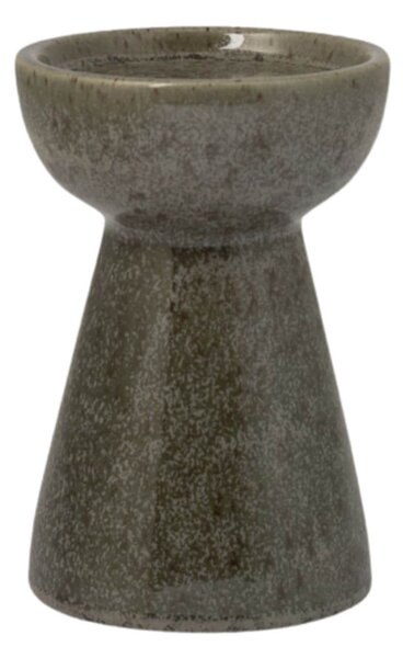 Keramický svícen Högalid Green 14 cm