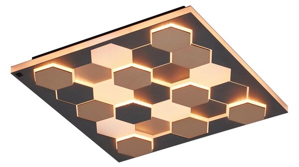 STROPNÍ LED SVÍTIDLO, 55/55/7,5 cm Cinque - Stropní svítidla