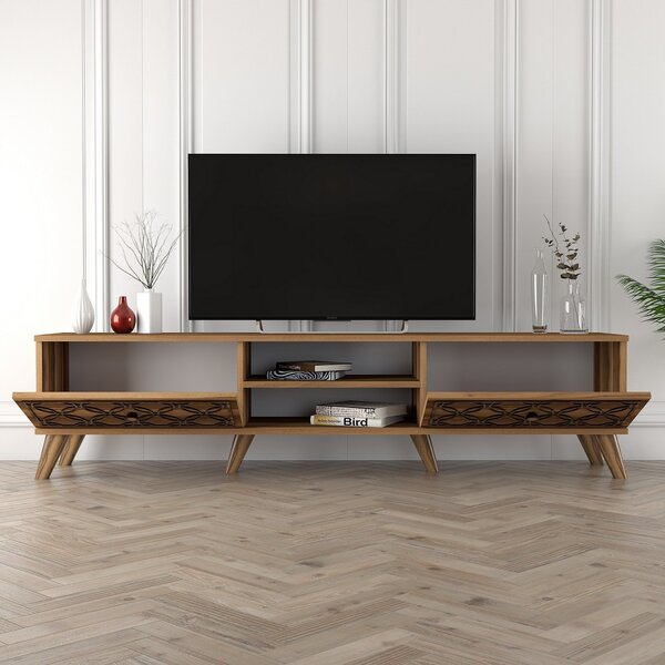 Kalune Design TV stolek CLASS 180 cm ořech