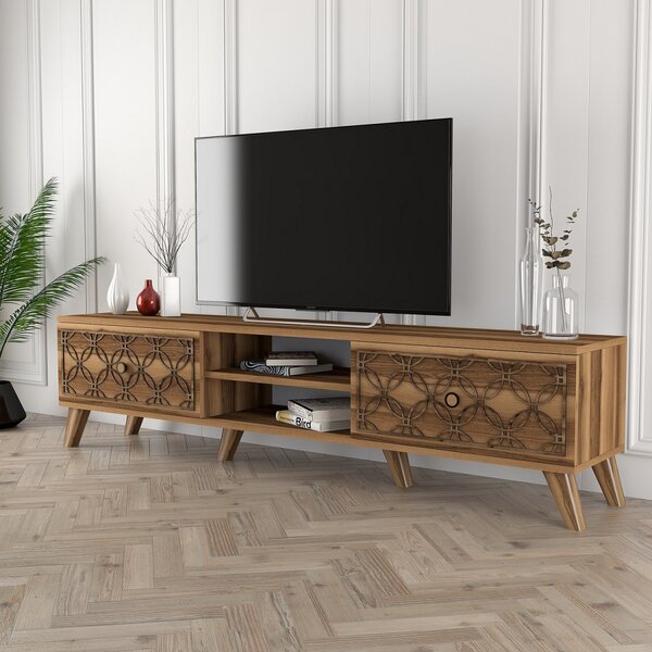 Kalune Design TV stolek CLASS 180 cm ořech