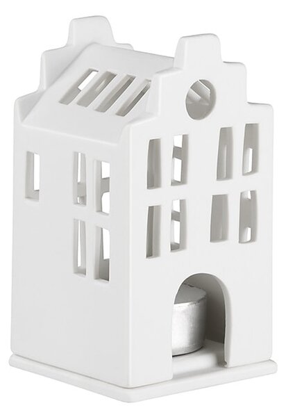 Porcelánový svícen domeček Townhouse 10,5 cm