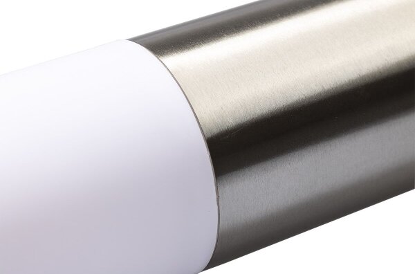 LED RGBW Stmívatelná venkovní lampa LIVIA 1xE27/6,5W/230V 100 cm IP44 stříbrná