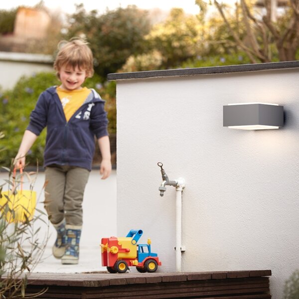 Philips 17337/87/PN - Venkovní nástěnné svítidlo MYGARDEN HEDGEHOG E27/42W IP44