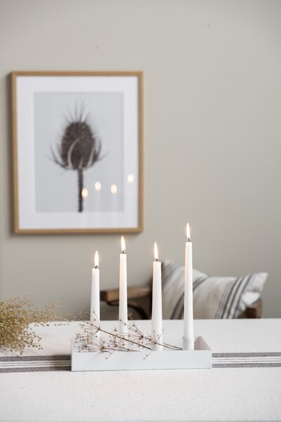 Magnetický adventní svícen Sund White