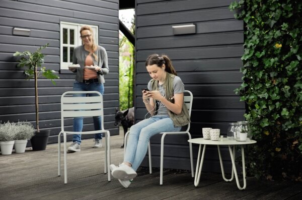 Philips 16483/93/P3 - LED Venkovní nástěnné svítidlo BUSTAN 2xLED/4,5W IP44