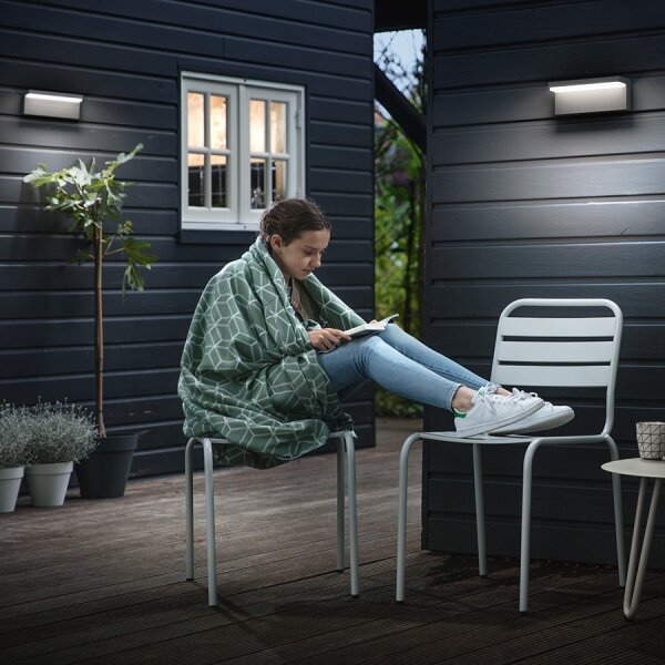 Philips 16483/93/P3 - LED Venkovní nástěnné svítidlo BUSTAN 2xLED/4,5W IP44