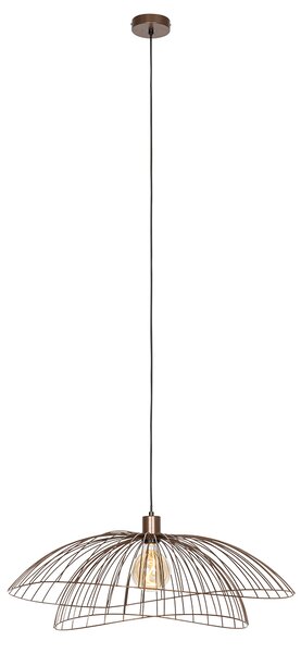 Designové závěsné svítidlo bronzové 45 cm - Pua