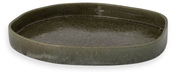 Keramický tác Ekliden Green Ø 31 cm