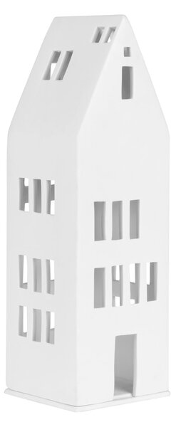 Porcelánový svícen domeček Large Windows 30 cm
