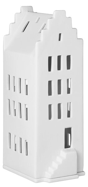 Porcelánový svícen domeček Gable House 20 cm