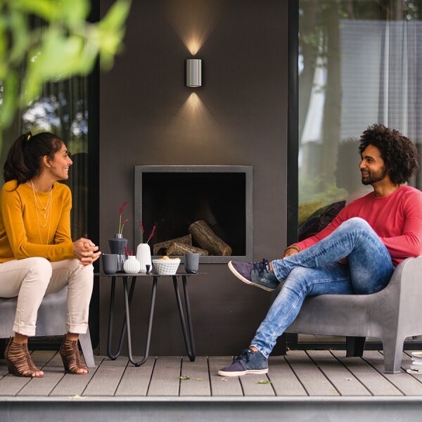 Philips 17357/47/P0 - LED venkovní nástěnné svítidlo BUXUS 2xLED/4,5W IP44