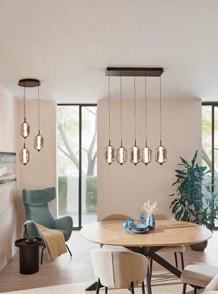 ZÁVĚSNÉ LED SVÍTIDLO, 42/120 cm Novel - Závěsná LED svítidla