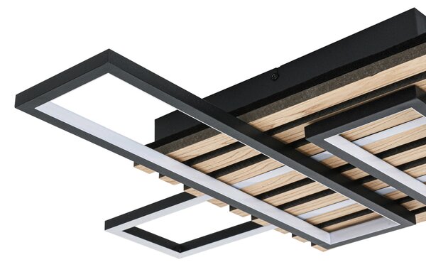STROPNÍ LED SVÍTIDLO, 73,5/66,5/7,5 cm Novel - Stropní svítidla