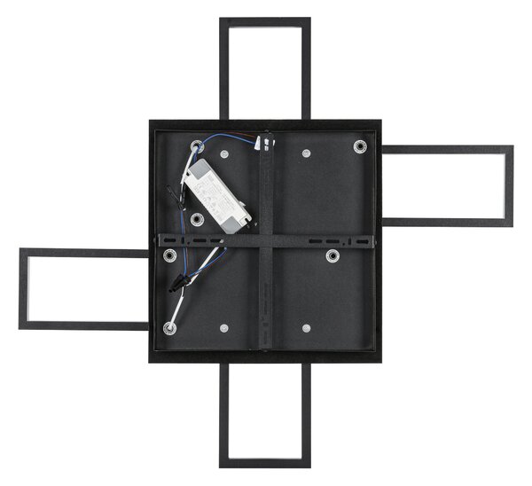 STROPNÍ LED SVÍTIDLO, 73,5/66,5/7,5 cm Novel - Stropní svítidla